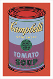 Colored Campbell's Soup Can, 1965 (blue & purple) Poster