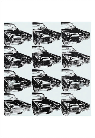 Twelve Cars, 1962 Poster