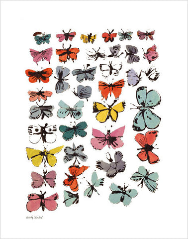 Butterflies, 1955 (many/varied colors) Poster