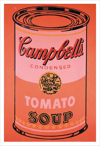 Campbell's Soup Can, 1965 (orange) Poster