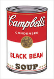 Campbell's Soup I: Black Bean, 1968 Poster