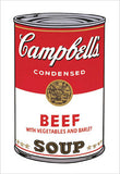 Campbell's Soup I: Beef, 1968 Poster