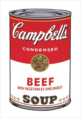 Campbell's Soup I: Beef, 1968 Poster