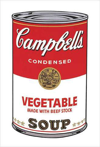 Campbell's Soup I: Vegetable, 1968 Poster