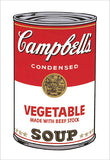 Campbell's Soup I: Vegetable, 1968 Poster