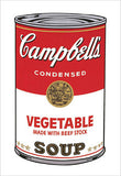 Campbell's Soup I: Vegetable, 1968 Poster