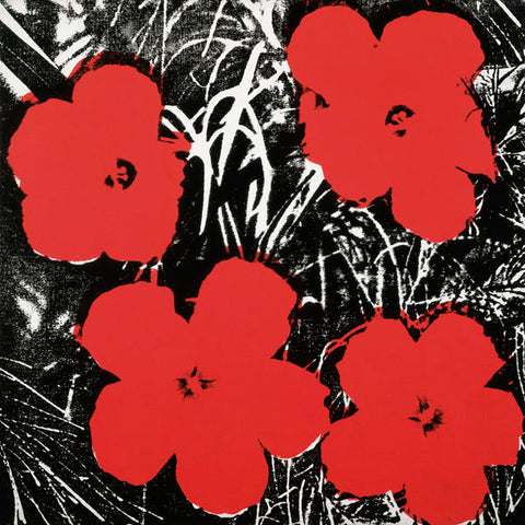 Flowers (Red), 1964 Poster