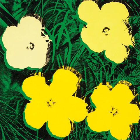 Flowers, 1970 (4 yellow) Poster