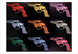 Gun, c. 1982 (many/rainbow) Poster