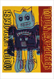 Moon Explorer Robot, 1983 (blue & yellow) Poster