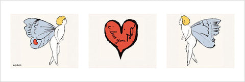 I Love You So, c. 1958 (triptych) Poster