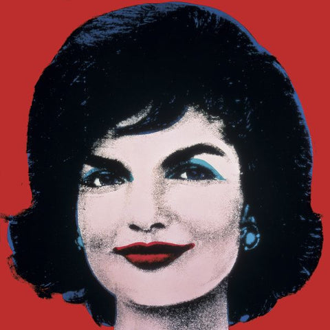 Jackie, 1964 (on red)  Poster