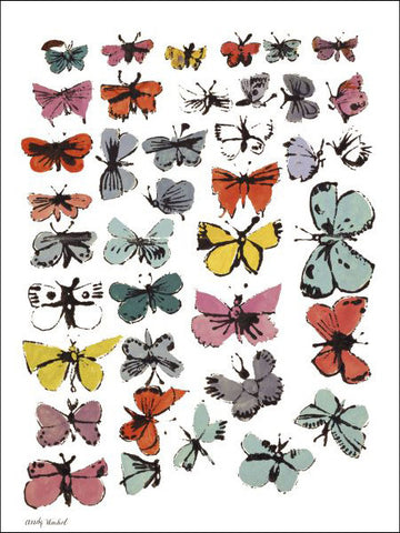 Butterflies, 1955  (many/varied colors) Poster