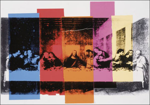 Detail of The Last Supper, 1986  Poster