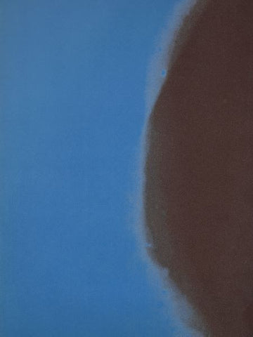 Shadows II, 1979 (blue) Poster