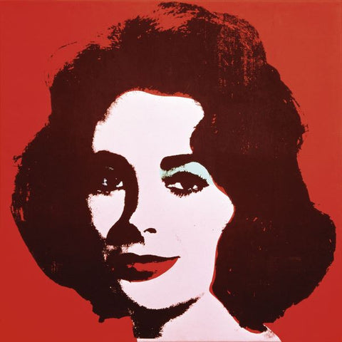 Liz, 1963 (red) Poster