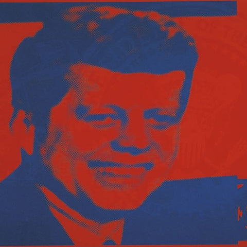 Flash-November 22, 1963, 1968 (red & blue) Poster