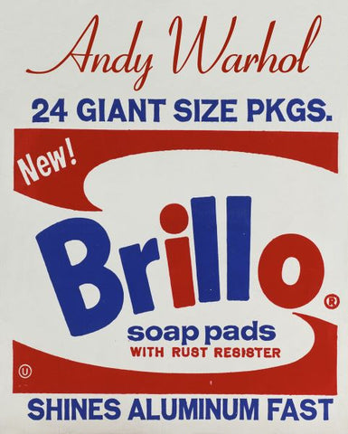 Brillo Box (detail), 1964 Poster