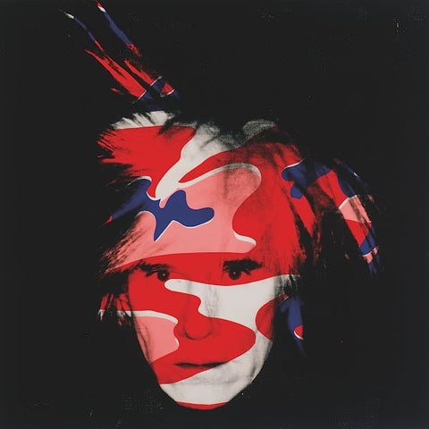 Self-Portrait, 1986 (red, white and blue camo) Poster