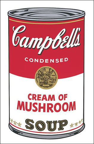 Campbell's Soup I: Cream of Mushroom, 1968 Poster