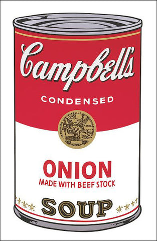 Campbell's Soup I:  Onion, 1968 Poster