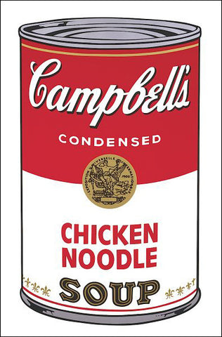 Campbell's Soup I:  Chicken Noodle, 1968 Poster