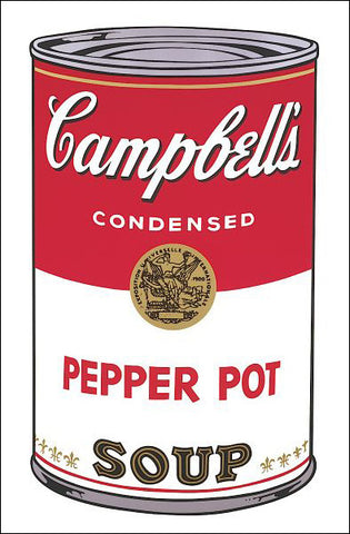 Campbell's Soup I:  Pepper Pot, 1968 Poster