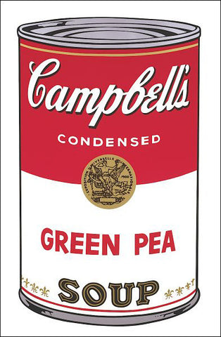 Campbell's Soup I:  Green Pea, 1968 Poster