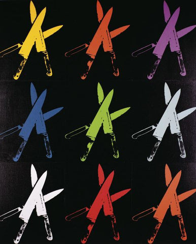 Knives, 1981-82 (multi) Poster