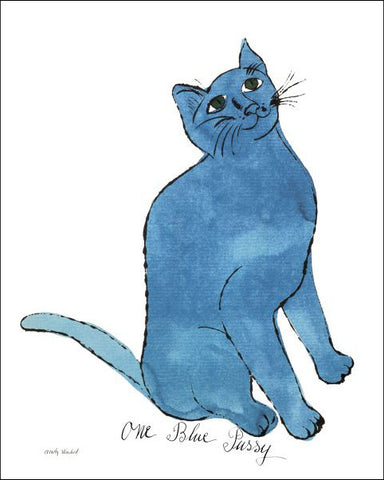 Cat From 25 Cats Named Sam and One Blue Pussy, c. 1954  (One Blue Pussy) Poster