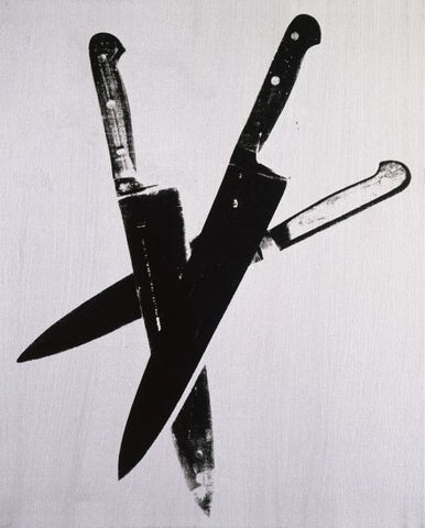 Knives, c.1981-82 (three black) Poster