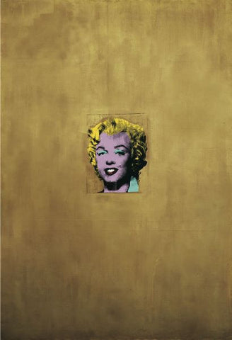 Gold Marilyn Monroe, 1962 Poster