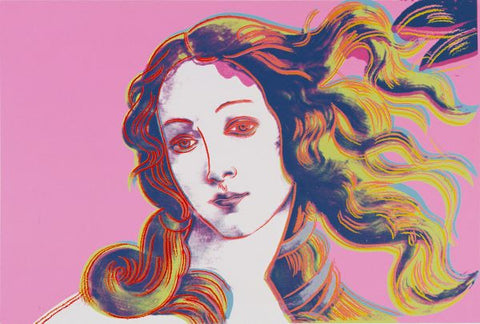 Details of Renaissance Paintings (Sandro Botticelli, Birth of Venus, 1482), 1984 (pink) Poster