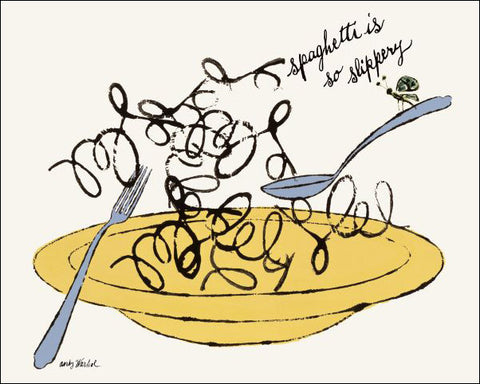 Spaghetti is So Slippery, c. 1958 Poster